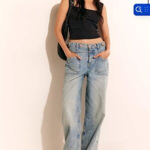 We The Free Palmer Cuffed Jeans